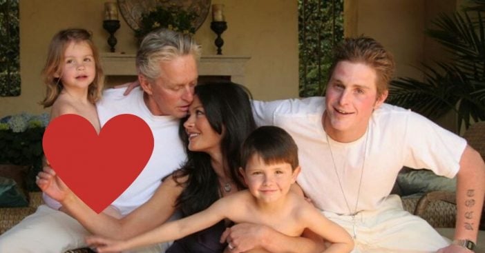 Catherine Zeta Jones shares throwback photo for Fathers Day