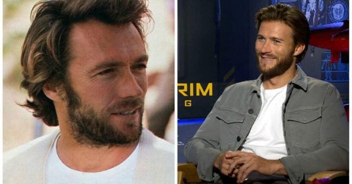 Clint Eastwood and his son Scott Eastwood look so much alike