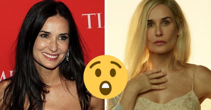 Demi Moore looks unrecognizable in new role