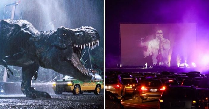 Drive-Ins Cause 'Jurassic Park' To Climb To No. 1 Spot For First Time In Nearly 30 Years