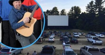 Garth Brooks is holding a concert for drive in theaters