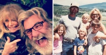 Goldie Hawn wishes Kurt Russell a Happy Fathers Day