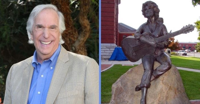 Henry Winkler Voices Support For Replacing KKK Statue With Dolly Parton Statue