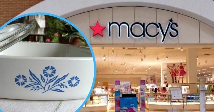 Macys is having a sale on vintage CorningWare products