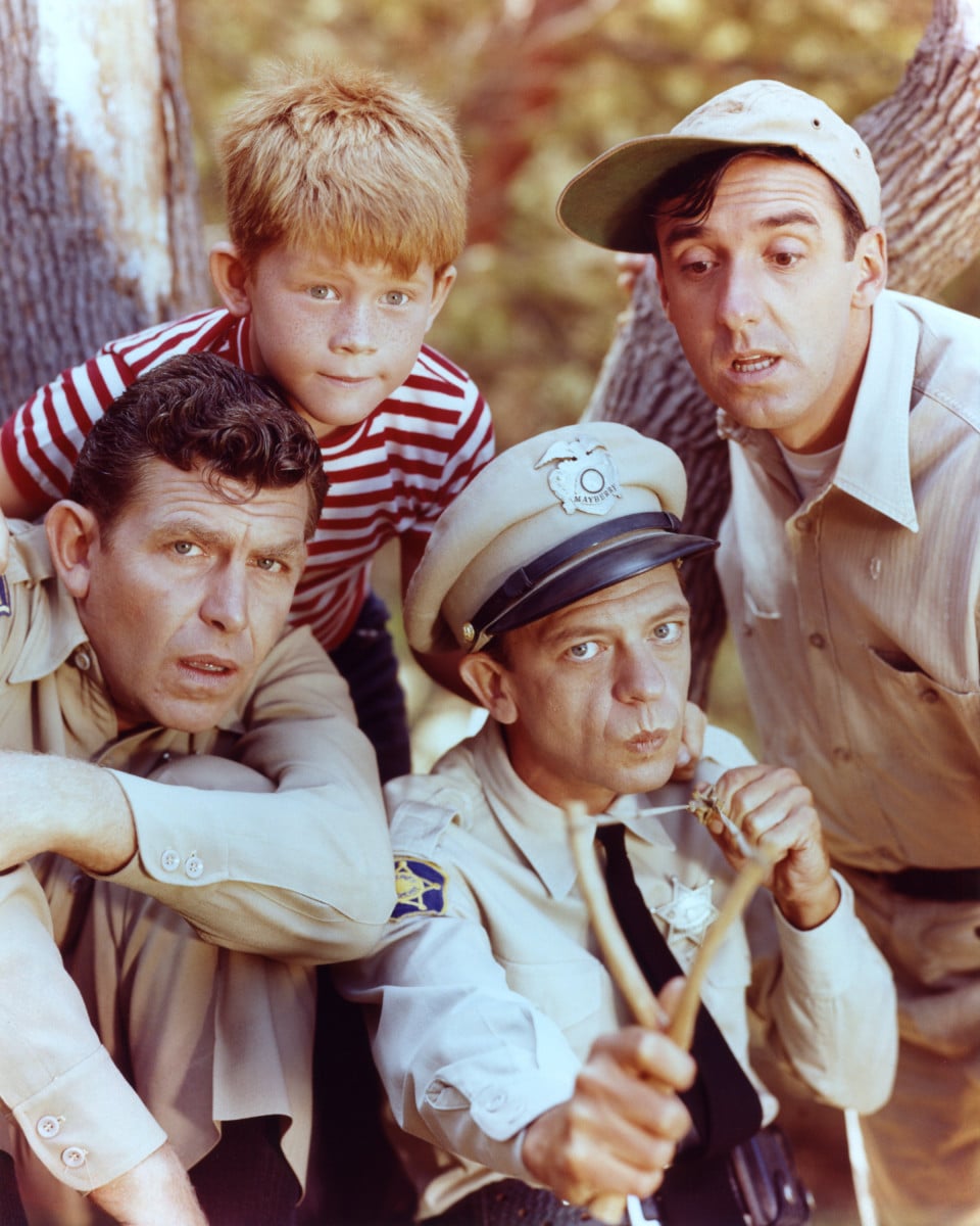 Andy Griffith and don knotts