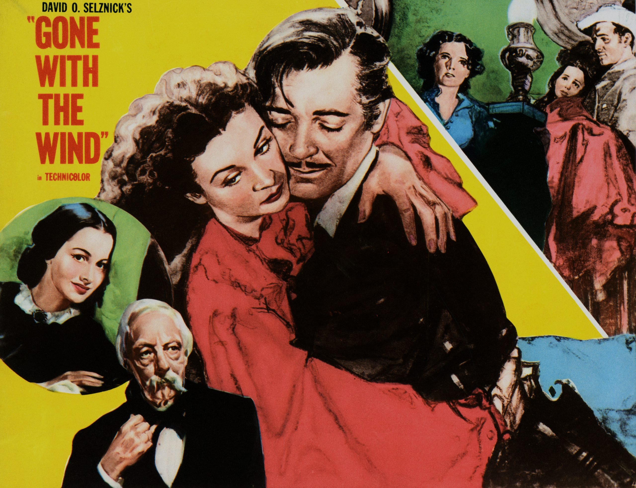 gone with the wind film poster