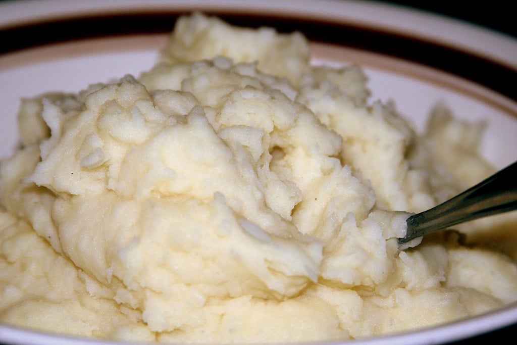 mashed potatoes 