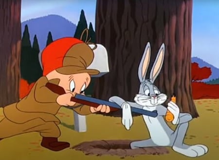 looney tunes remake elmer fudd no rifle