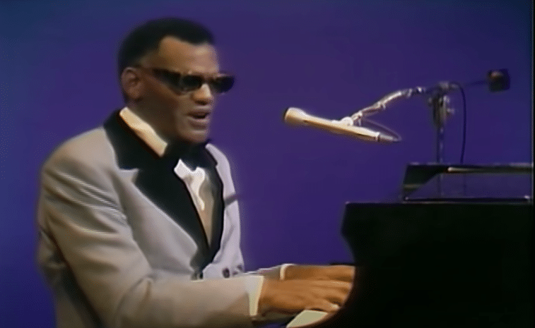 Ray Charles sings soulful and powerful version of "America, the Beautiful" 