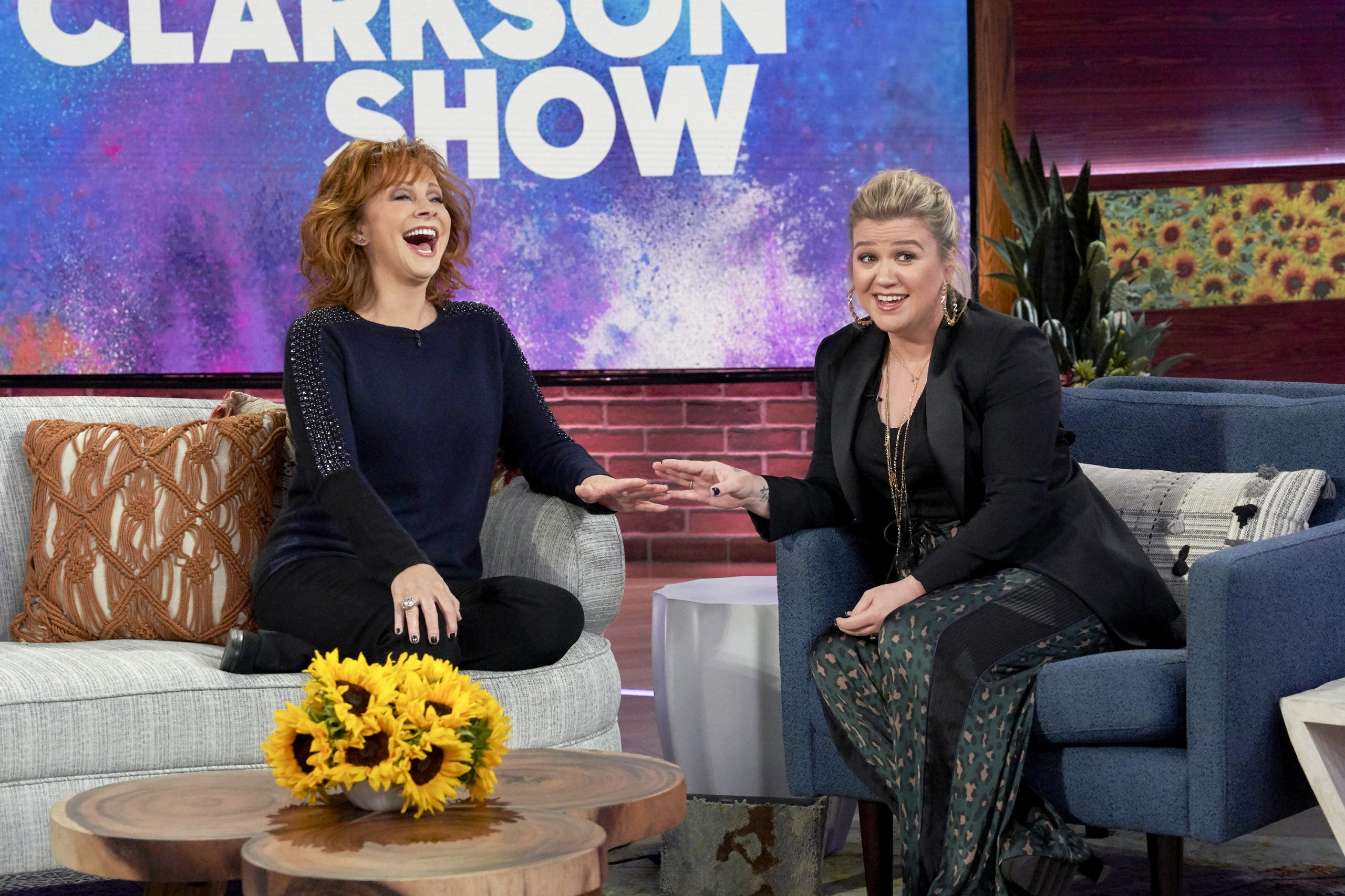 reba mcentire on the kelly clarkson show