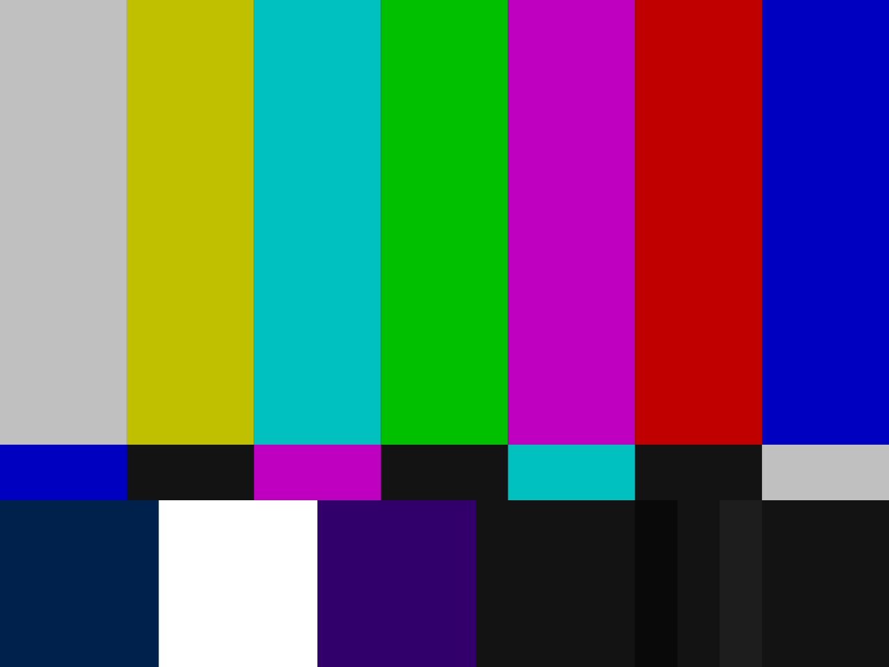 tv off air screen color bars