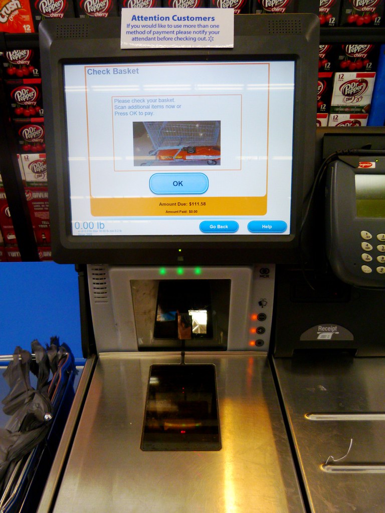 self checkout machine