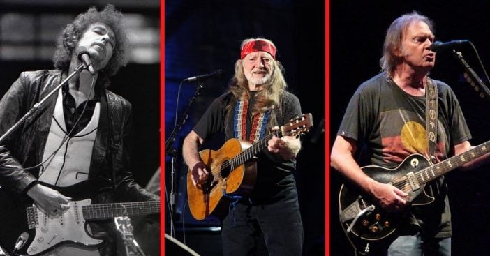 Bob Dylan, Willie Nelson, and Neil Young still have new albums solidifying their place in music today