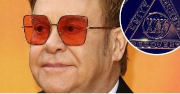 Elton John celebrates 30 years of sobriety