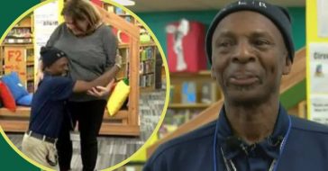 Janitor Who Walks Miles To Work Breaks Down In Tears When Coworkers Do This For Him