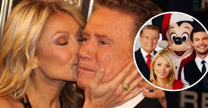 Kelly Ripa pays tribute to former co host Regis Philbin