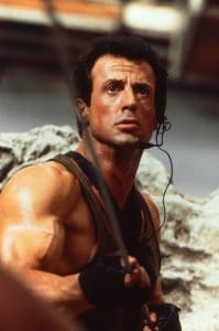 CLIFFHANGER, Sylvester Stallone