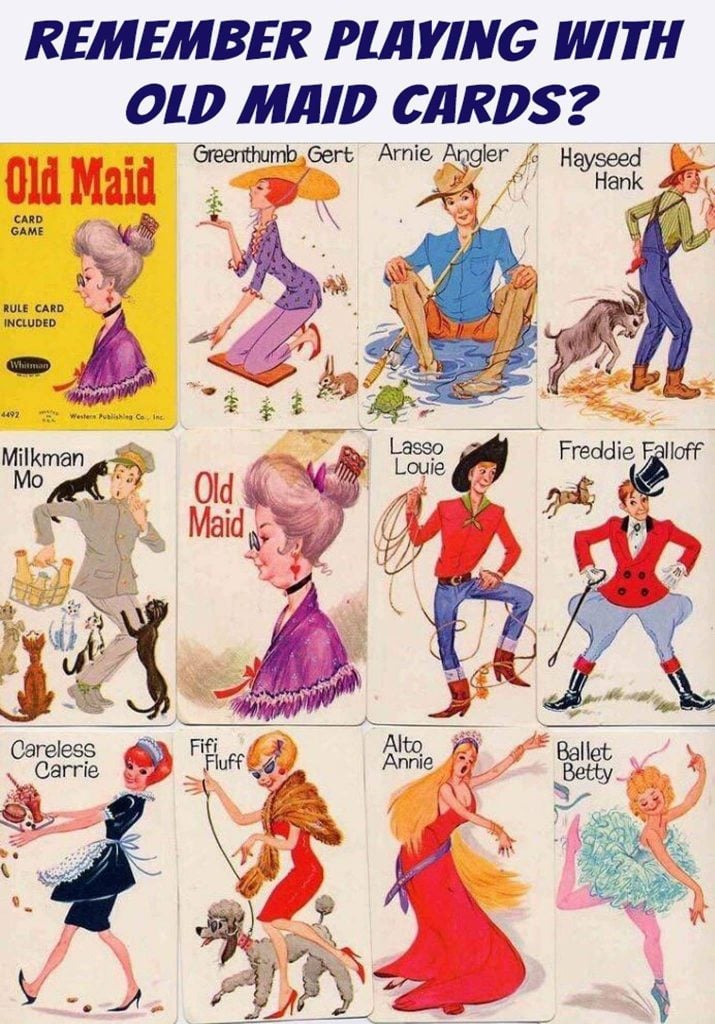 Do You Remember Playing With Old Maid Cards A Timeless Classic