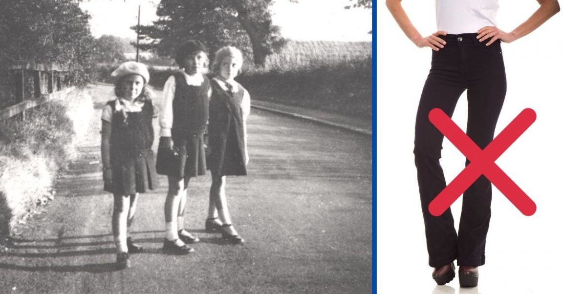 Do You Remember When Girls Weren't Allowed To Wear Pants To School? The History Behind It