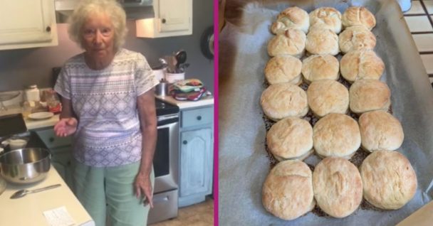 Grandma Pat Is An Internet Sensation With Famous 4-Ingredient Biscuits