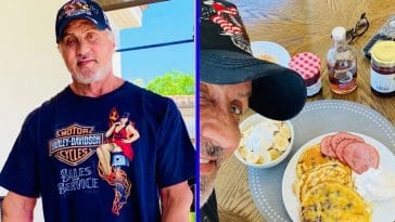 Sylvester Stallone celebrated his birthday with a breakfast made by his daughters