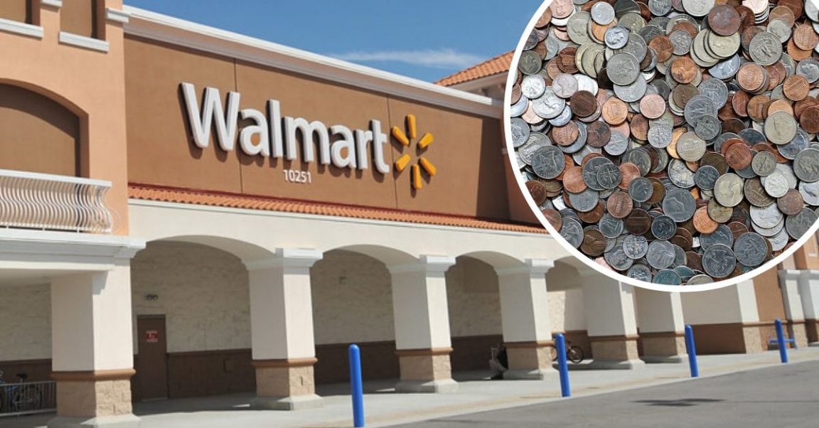 Walmart Is Asking Customers To Use Credit Cards During Coin Shortage