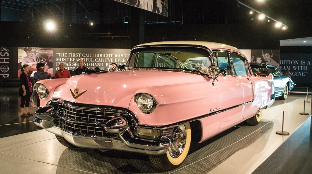 elvis presley pink cadillac 