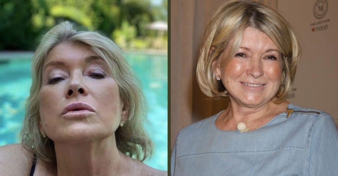 Martha Stewart Explains Her Bombshell Pool Selfie