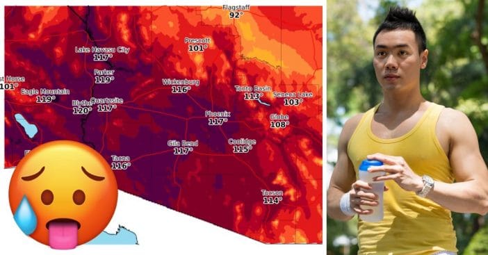 rare heatwave this weekend