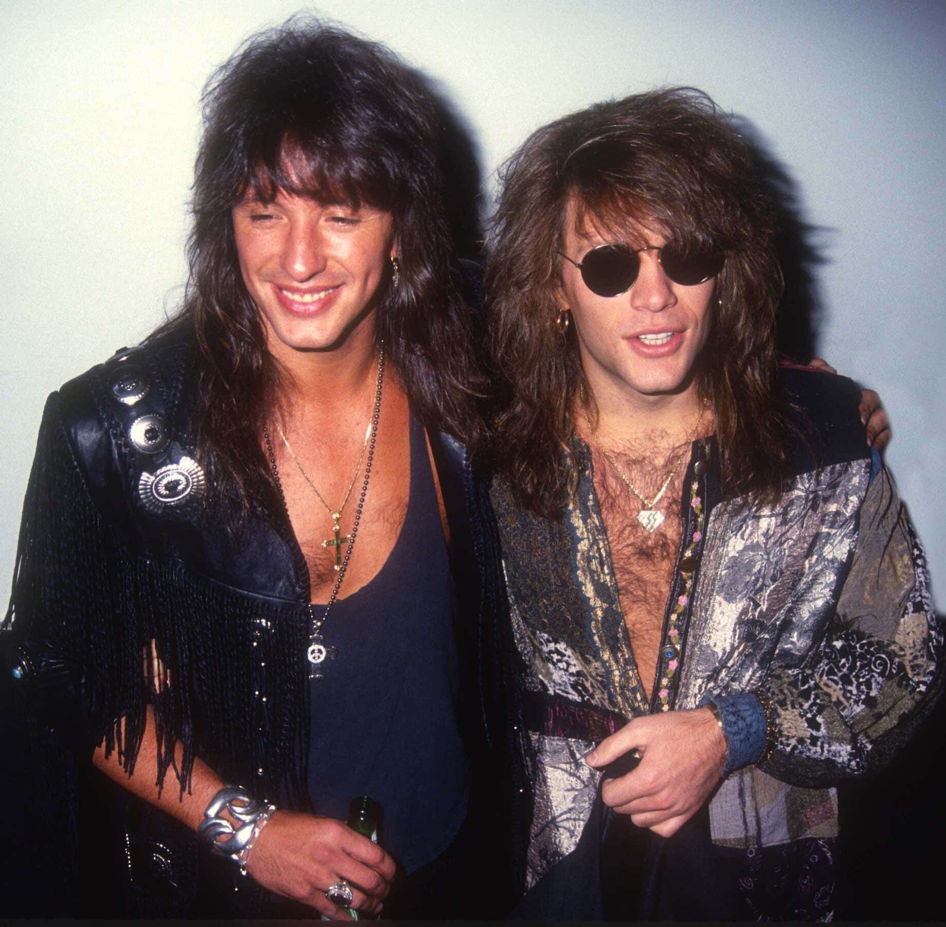 Richie Sambora and Jon Bon Jovi 