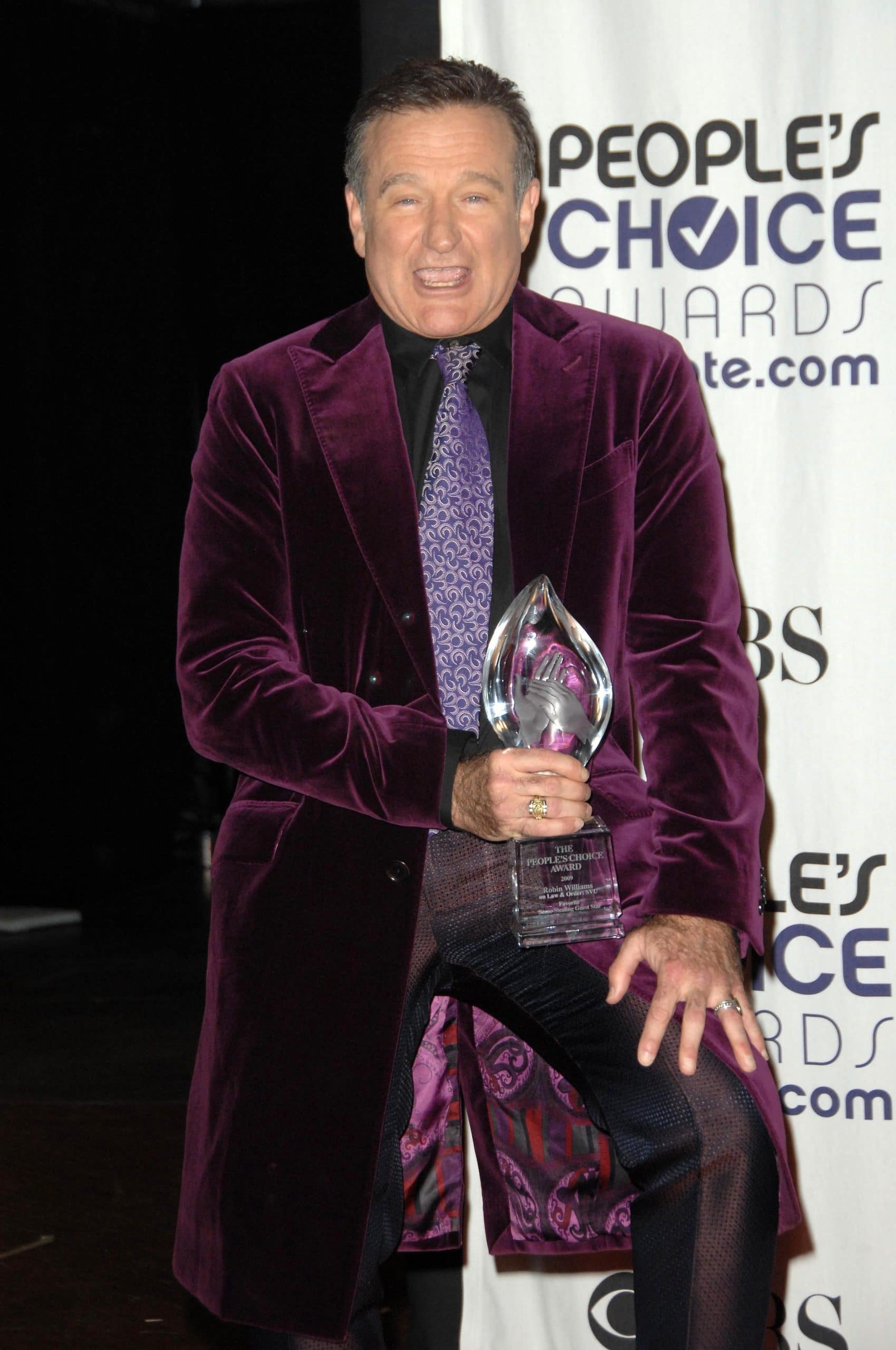 robin williams peoples choice award goofy