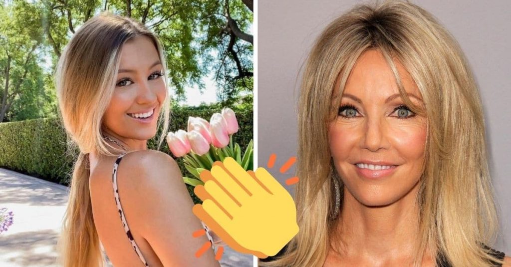 Heather Locklears Daughter Ava Sambora Looks Just Like Her Mom