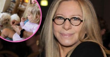 Barbra Streisand shares cute photo of her granddaughter and dogs
