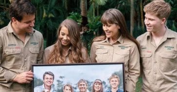 Bindi Irwin shares painting of her wedding that includes late father Steve Irwin