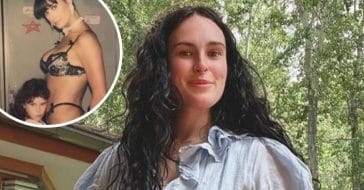 Demi Moore shares racy throwback photo to celebrate daughter Rumers birthday