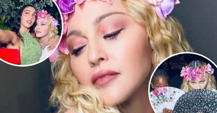 Madonna shares rare photos of kids during birthday celebration