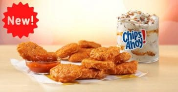 McDonalds is releasing new Spicy McNuggets hot sauce and Chips Ahoy McFlurry