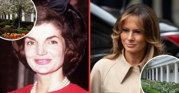 Melania Trump renovated Jackie Kennedy Rose Garden and people are mad