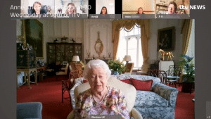 Queen Elizabeth used Webex for her very first video call, but first she had to learn it