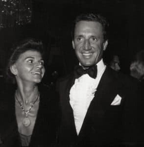 Roy Scheider and his wife at the Golden Globes