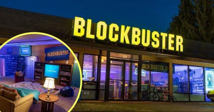 The last remaining Blockbuster will become an Airbnb for a limited time