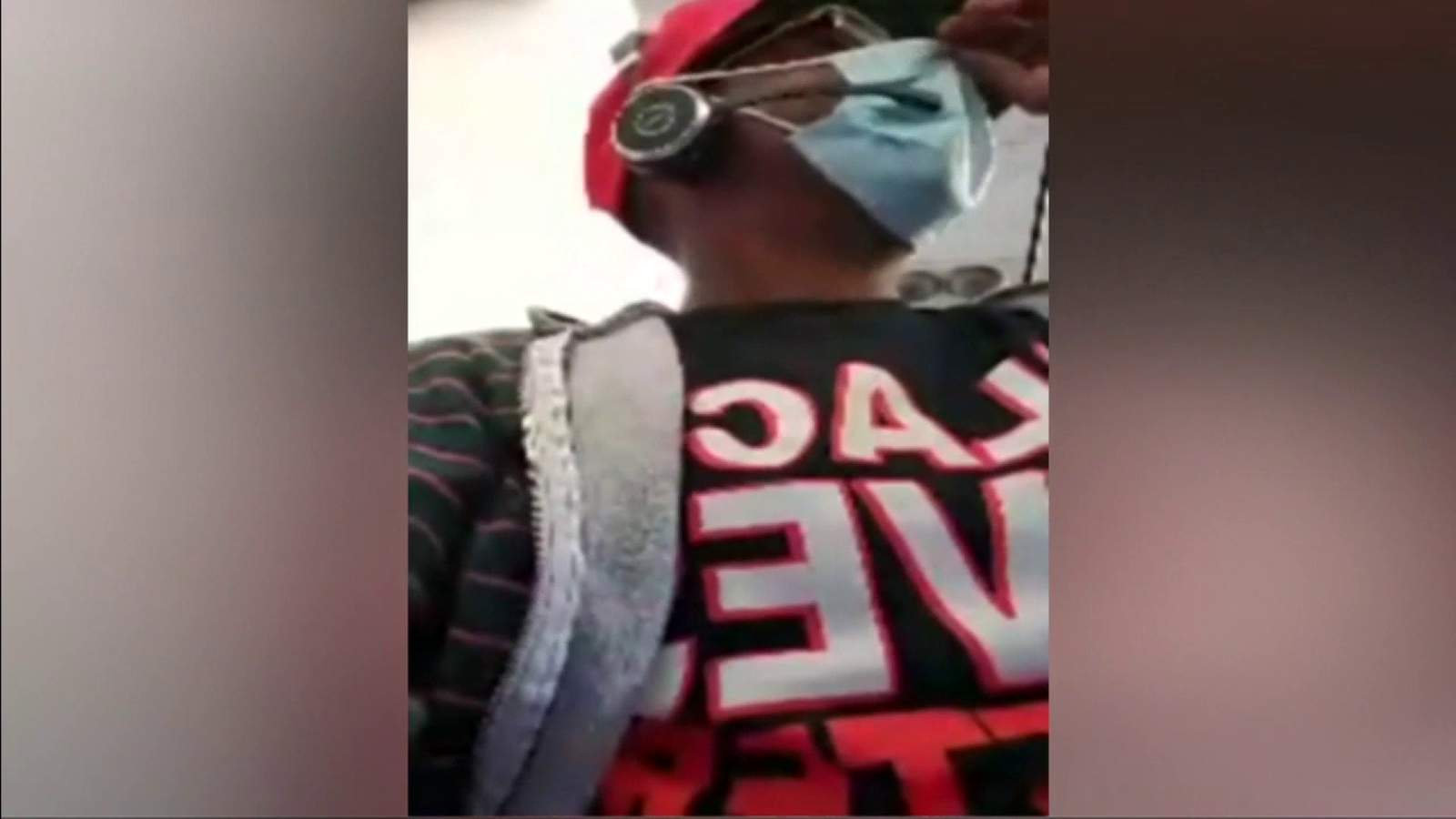Woman Kicked Off American Airlines Flight For Wearing Offensive Mask