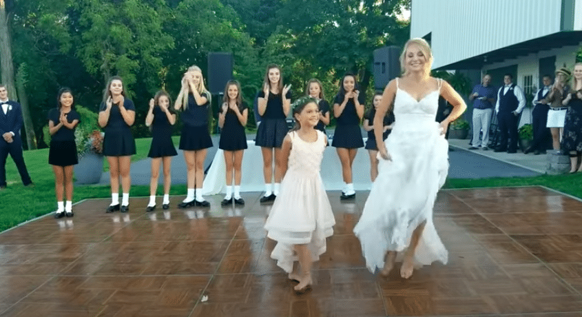 Irish Dance Team Joins Bride At Wedding For Incredible Performance