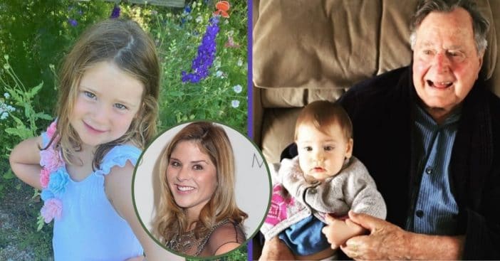 jenna bush hager birthday post for poppy honors george hw bush