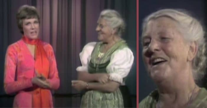 julie andrews met the real life maria von trapp