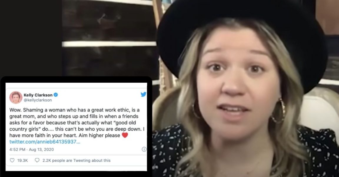 Kelly Clarkson Claps Back At Nasty Fan Comment About Her Divorce