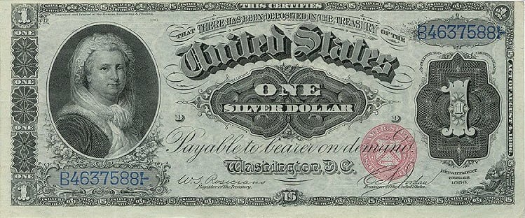 history of the dollar bill