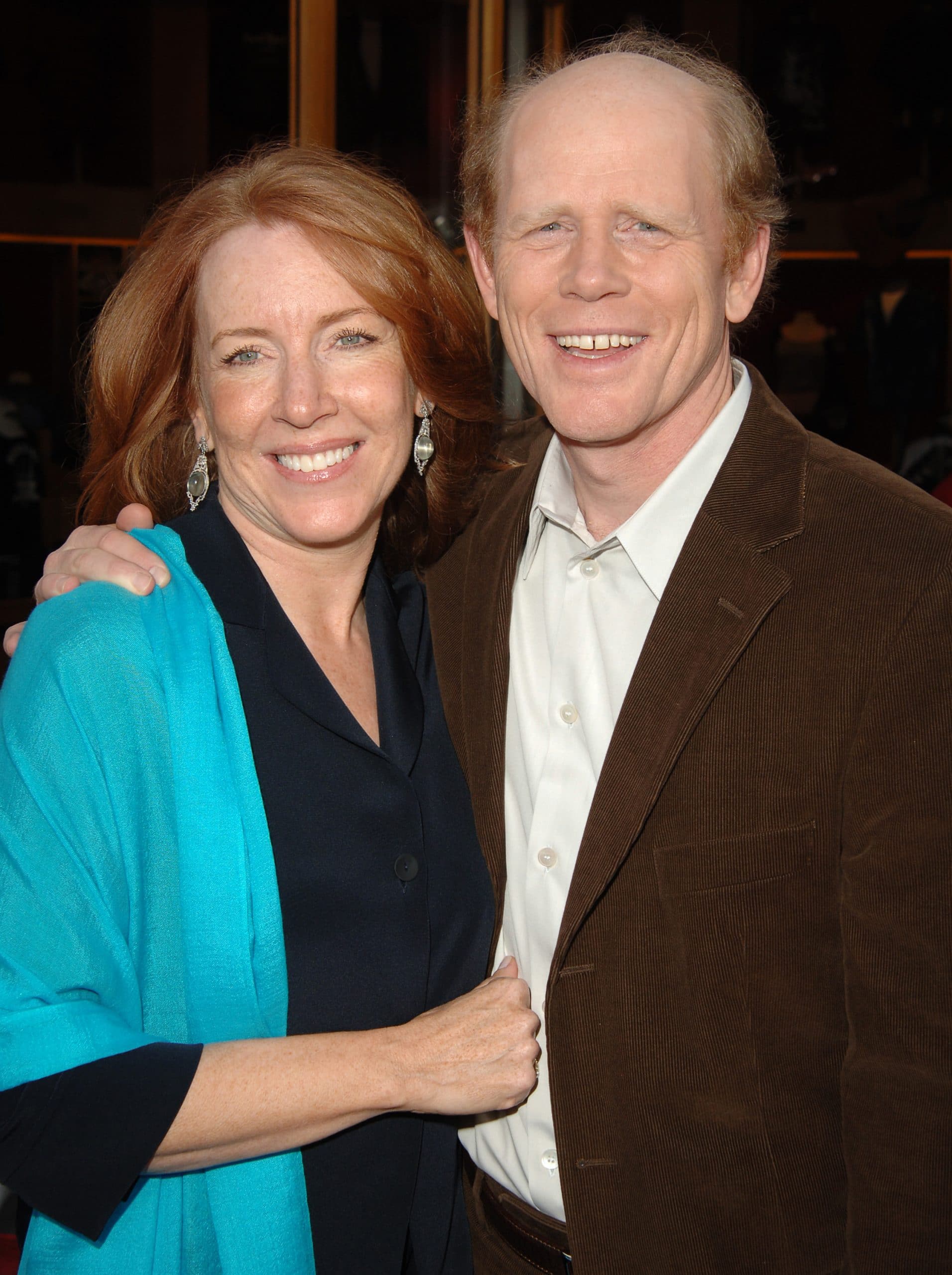 ron howard and his wife cheryl 