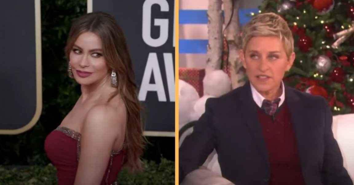 sofia vergara      victim  ellens show
