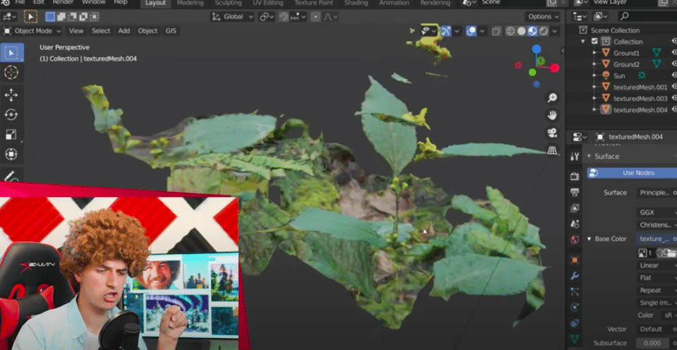 Check Out This Stunning 3D World Someone Made Out Of A Bob Ross Painting